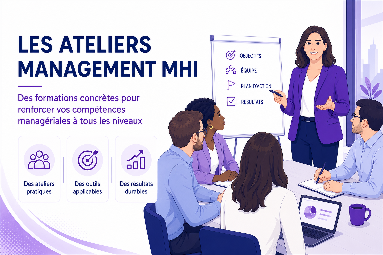 Ateliers Management MHI | Formations management public et privé