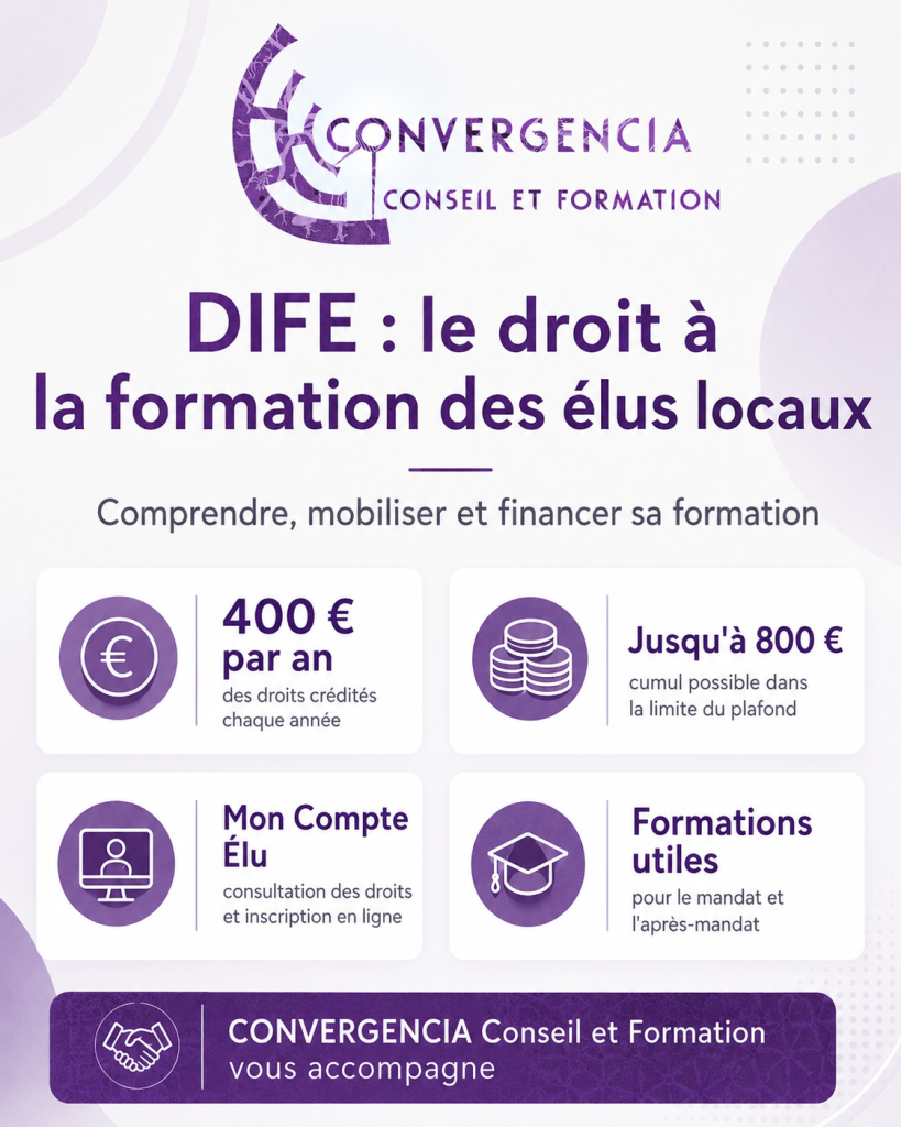 DIFE le droit la formation pour les elus