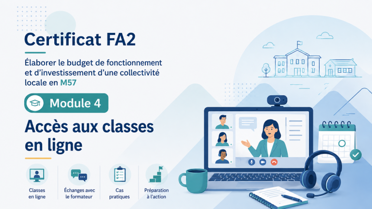 FA2 M57 — Module 4 — Online accompagné – Accès aux classes en ligne
