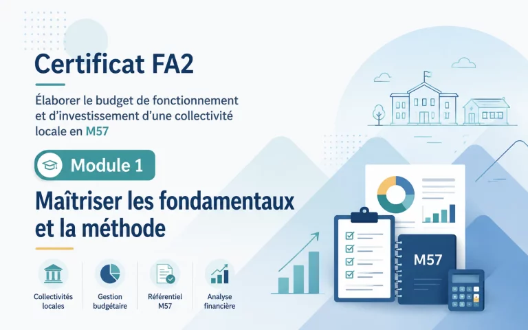 FA2 M57 — Module 1 — Maîtriser les fondamentaux et la méthode