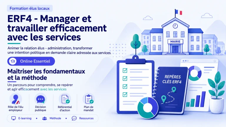 ERF4 —Essentiel Online — Manager et travailler efficacement avec les services