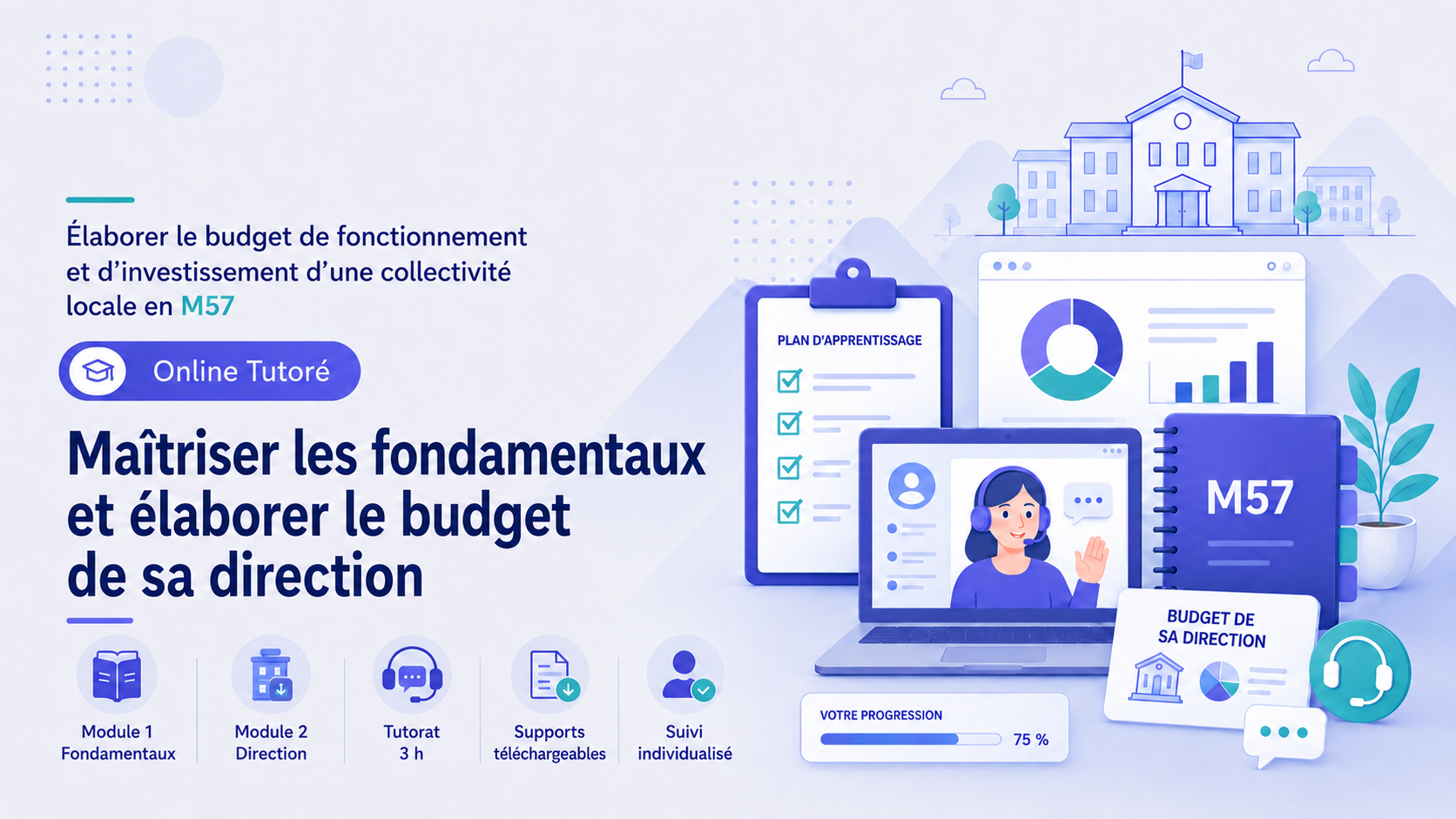 FA2 online tutore elaborer le budget de sa direction