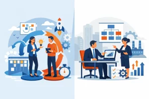 Management agile vs management opérationnel