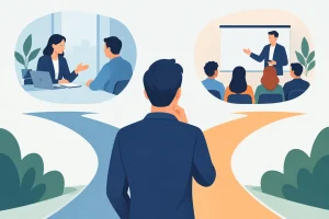 Conseil ou formation professionnelle, que choisir ?